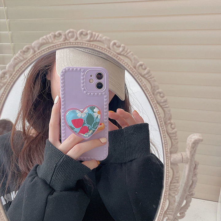 New Korean Style Flower Phone Case