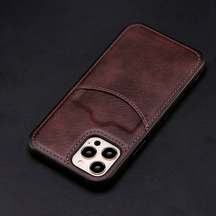 Cell Phone Protective Leather Case Business Phone Cover