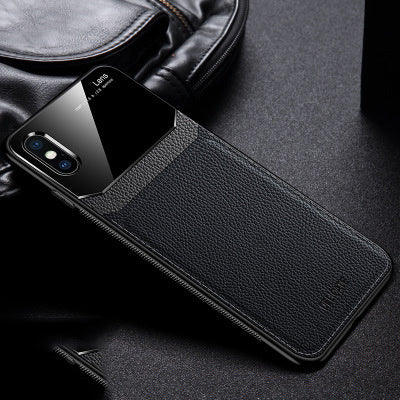 Anti-drop leather phone case