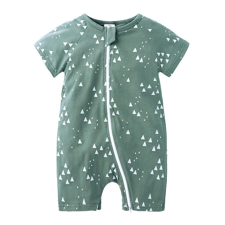 Vara cu mâneci scurte baby romper baby romper