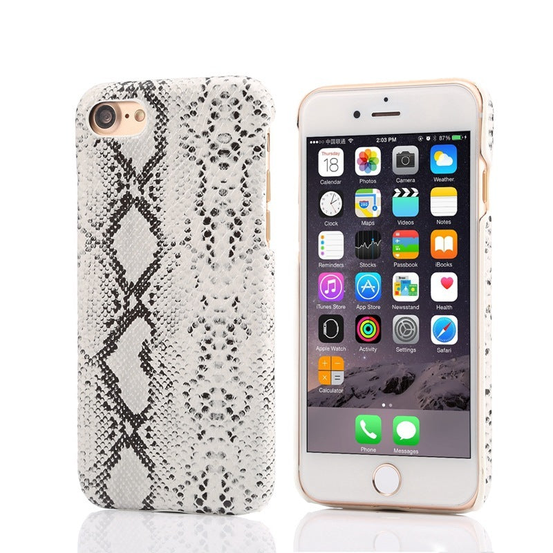 Compatible WithCompatible With  Applicable To IPHONE7 Snake Skin Phone Case  Snake Cover  Snake