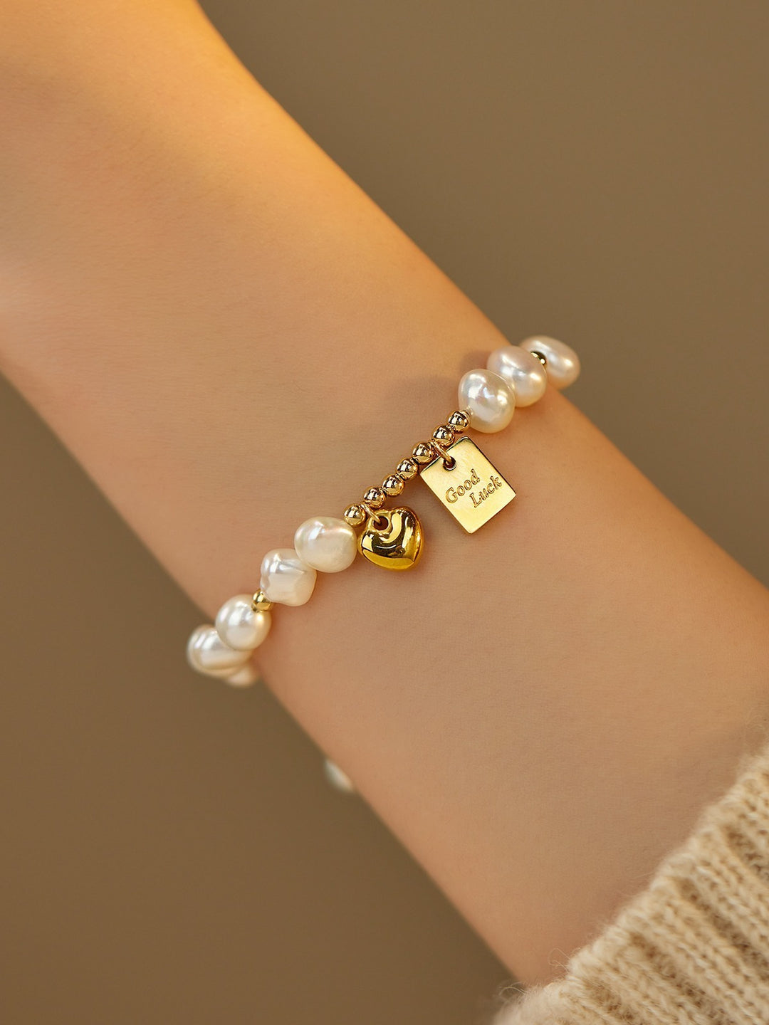 Niche Love Baroque Freshwater Pearl Bracelet