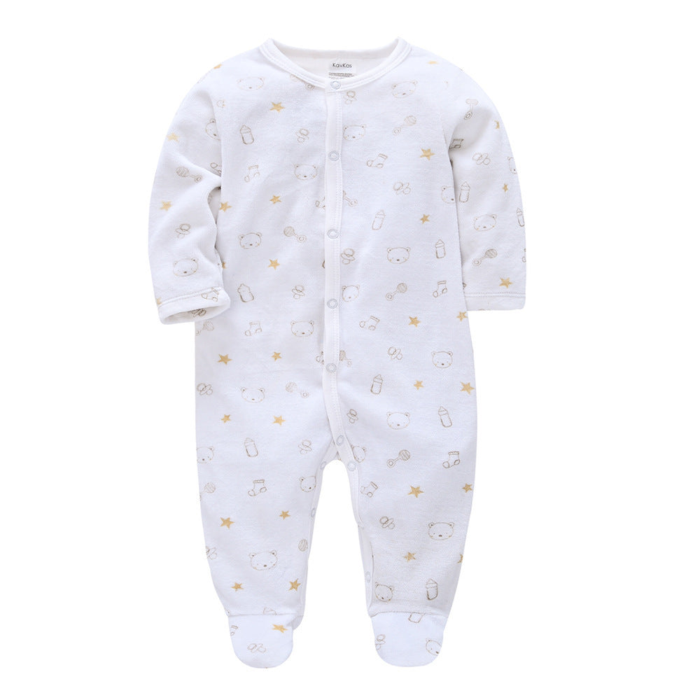 Cartoon baby jumpsuit