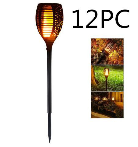 Flacără solară pâlpâie grădină LED LED IP65 Solar Solar Tiki Torță Lumină Lumină Lumină Lumină Decorare LED