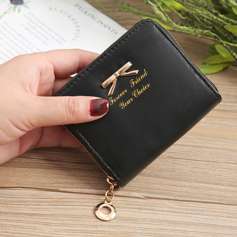 Women's Zipper Short Coin Purse