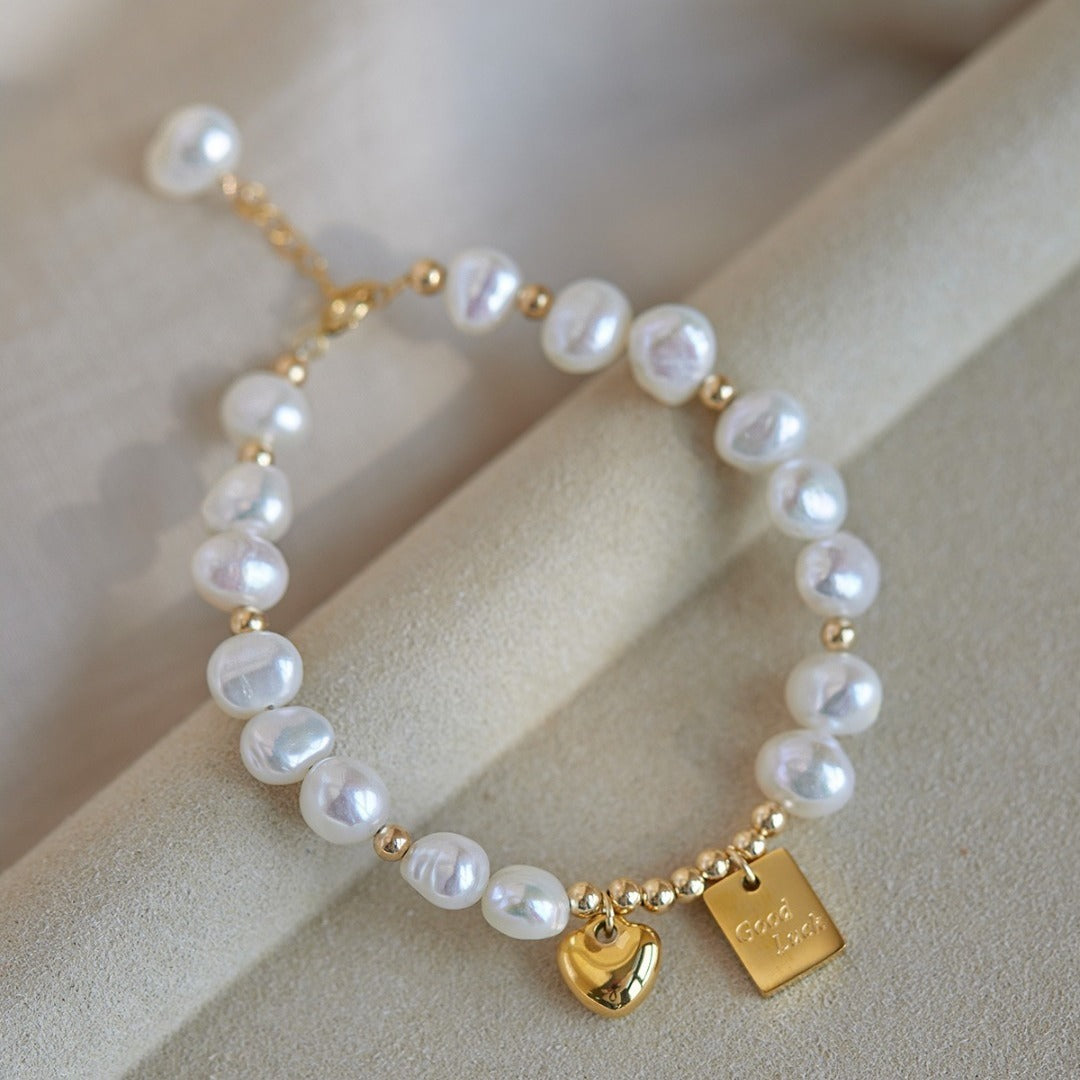 Niche Love Baroque Freshwater Pearl Bracelet