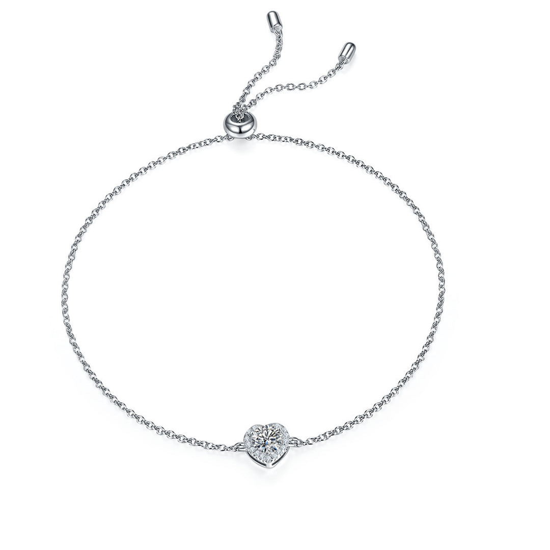 Brățară simplă în stil inse 925 Sterling Silver Diamond Sweet Cool