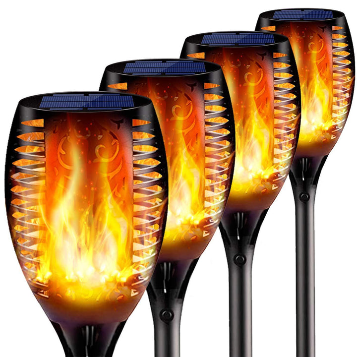 Flacără solară pâlpâie grădină LED LED IP65 Solar Solar Tiki Torță Lumină Lumină Lumină Lumină Decorare LED