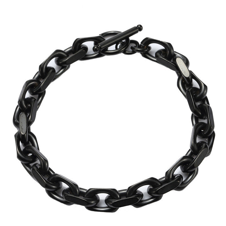 Simple steel bracelet bracelet