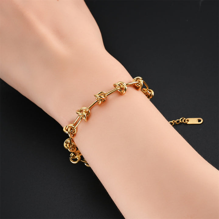 Fashion New Rectangular Braid Buckle Bracelet