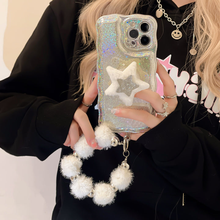 Niche Glitter XINGX Bracket Phone Case