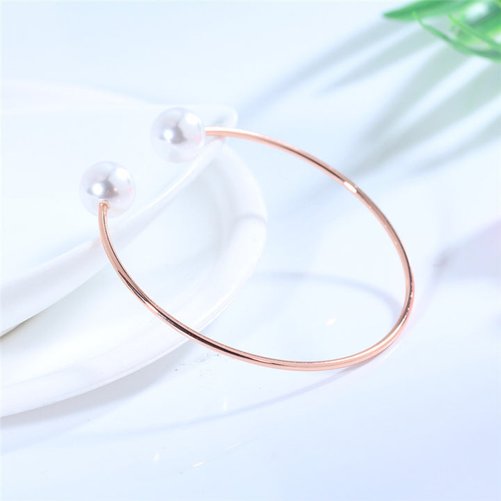 Women's Simple And Versatile Adjustable Bangle Bracelet Women