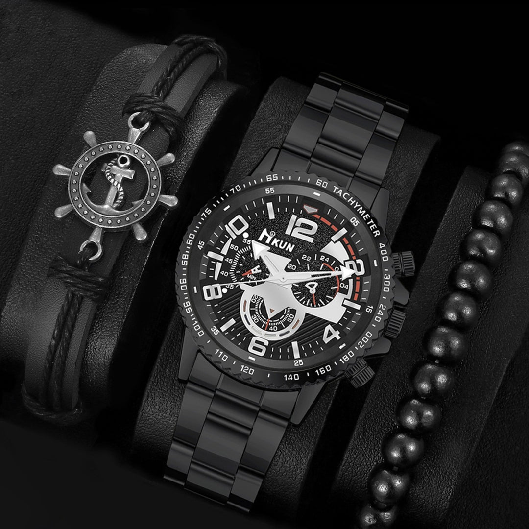 Steel Watch Simplity's Simplitic Fashion Quartz