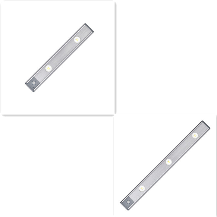 Motion Sensor Lamp Under The Cabinet Dimmable Cabinet Lamp Rechargeable Magnetic Suction Installation Kitchen Night Light Wardrobe Lamp