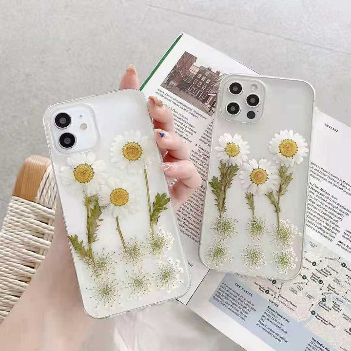 NOU EPOXY DAISY TELEFON CASE APLICABILĂ APLICABIL