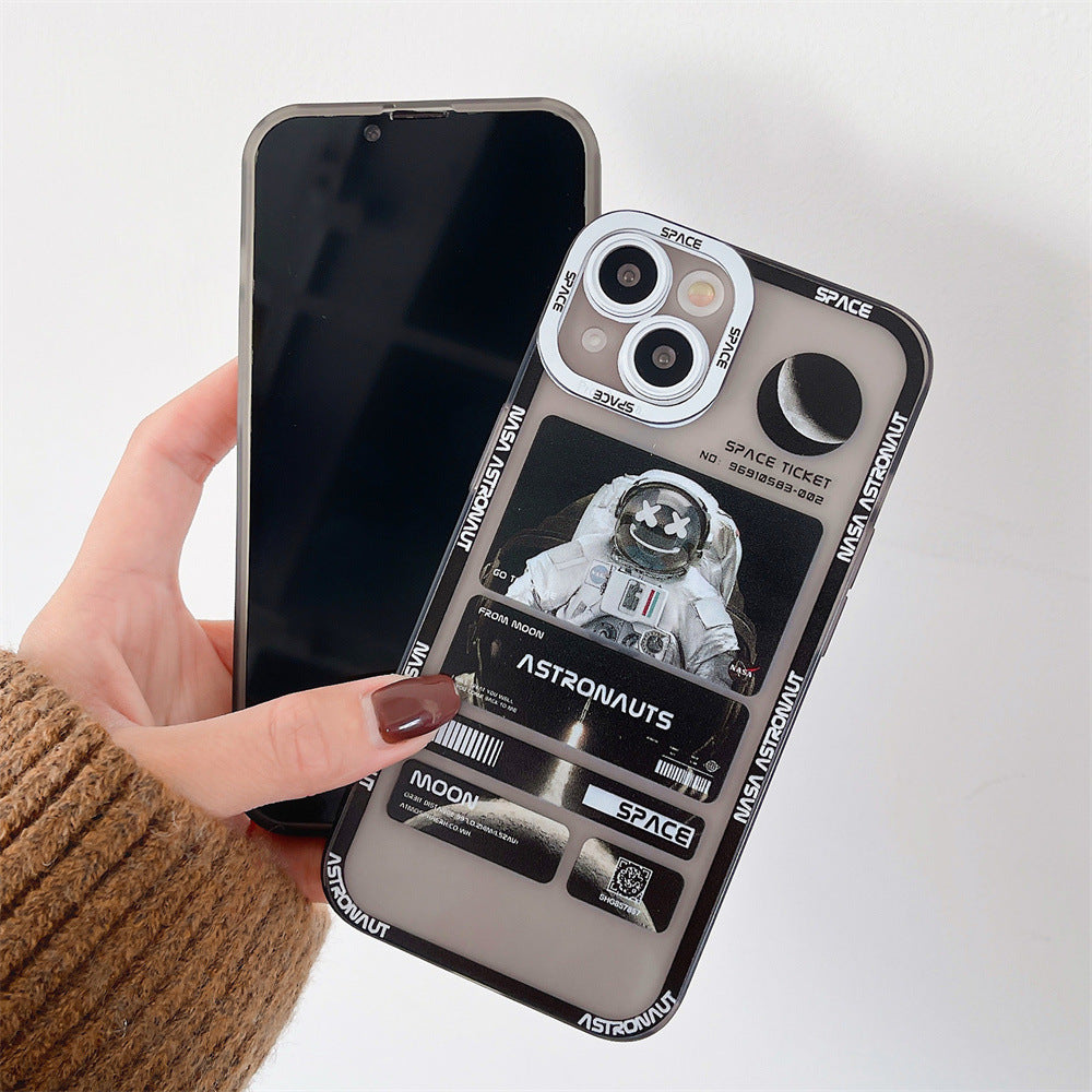 Fashion Contrast Color Space Astronaut Phone Case