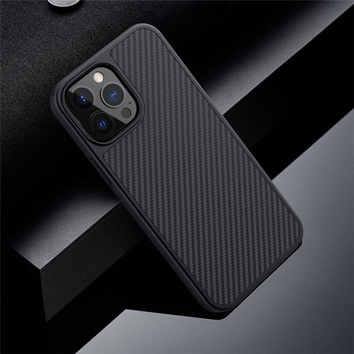 New Pure Color Silicone Fiber Shield Series Mobile Phone Case Protective Cover