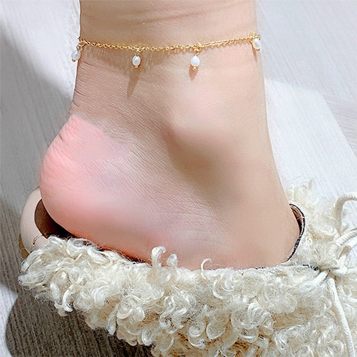 Simple Personality New Anklet Female Gold Thin Chain