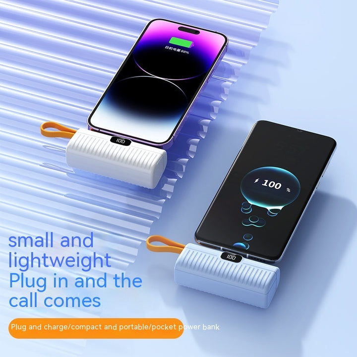 Power Bank Compact Portable Capsule Power Bank