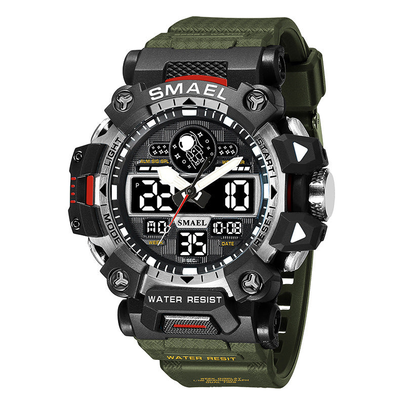 Cool Multi-functional Outdoor Luminous Electronic Watch