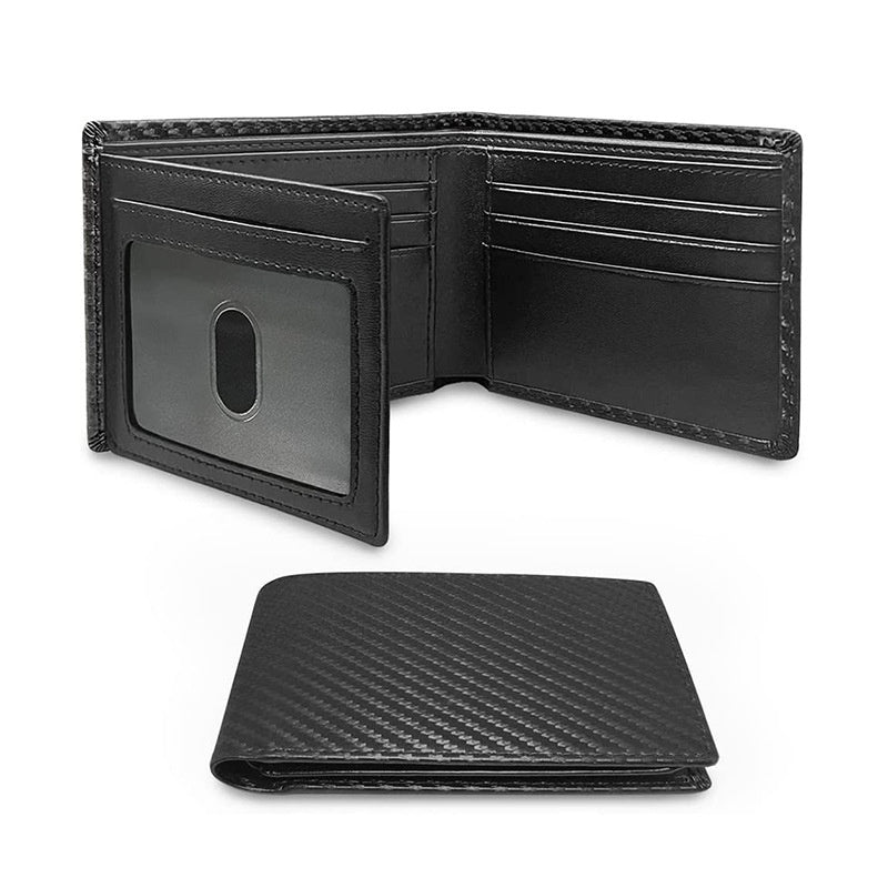 Men's Carbon Fiber Anti-magnetic Wallet