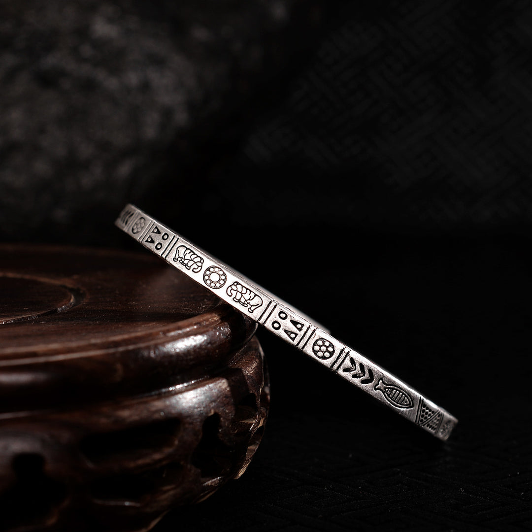 Original Scripture Bracelet For Men Vintage Oracle