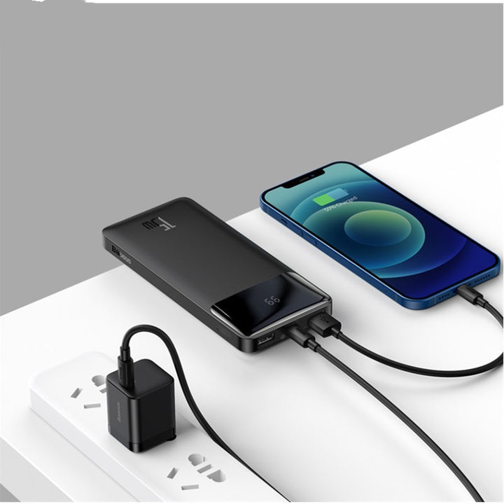 Mobile Power Bank 10000mAh Afișaj digital subțire și ușor