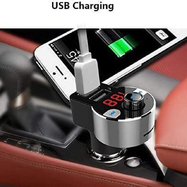 Aluminum Wheels 5V31A Display Car Charger Multi-function