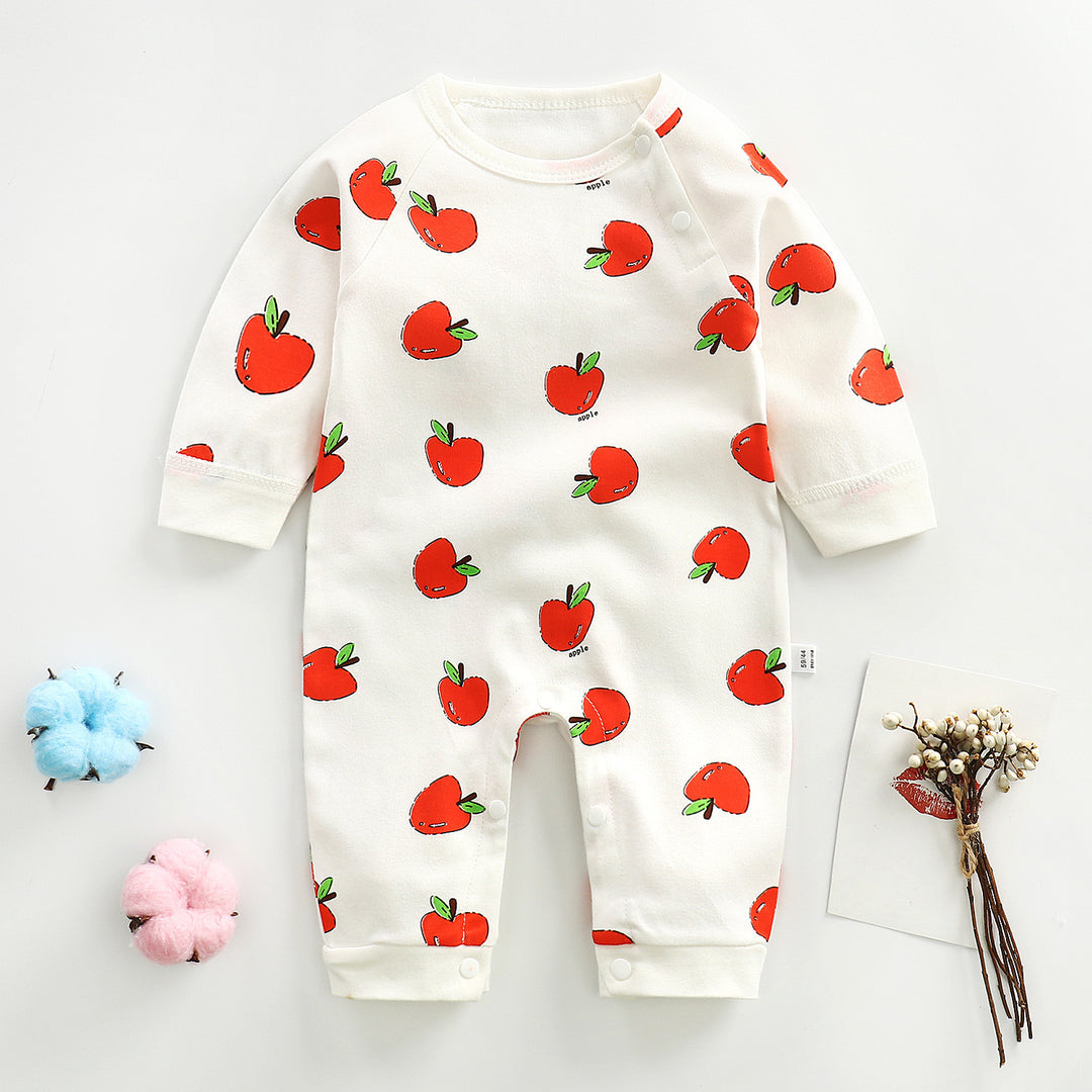 Romper Long-sleeved Cotton Romper Baby Clothes