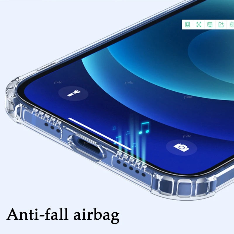 Transparent Soft TPU Silicon Protective Case