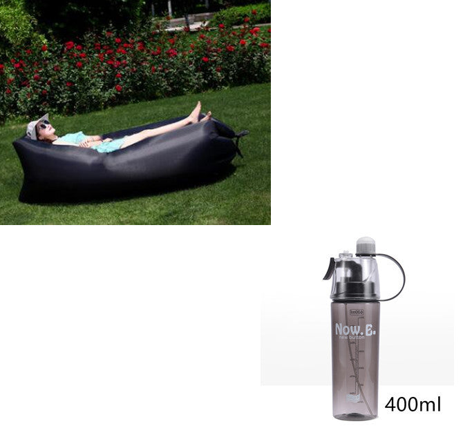 Inflatable Sofa Lazy Bag Camping Air Bed Lounger