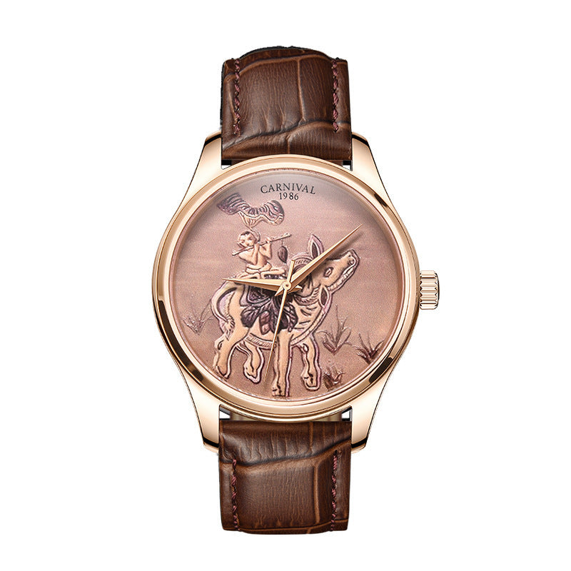 New Chinese Zodiac Animal Hair Watch