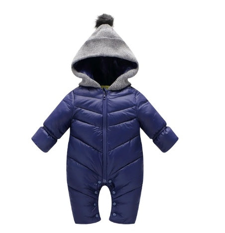 Children's jumpsuit down jacket