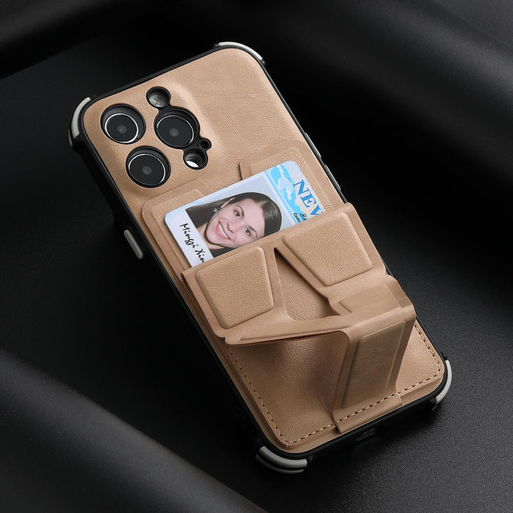 Mobile Phone Case Card Protective Sleeve With Bracket