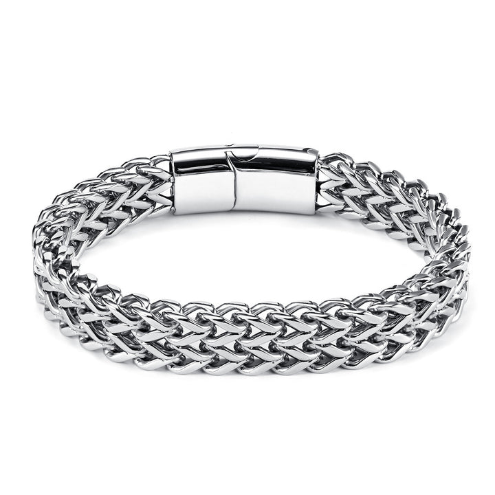 Men's Simple Titanium Steel Bracelet