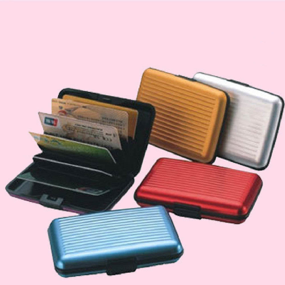 Aluminum Alloy Credit Card Bag, Business Card Holder Card