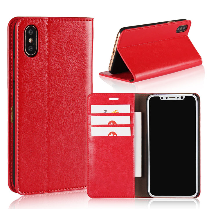 Leather Wallet Flip Cover