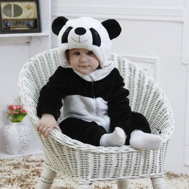 Baby onesies spring and autumn animal styling robes boys and girls climbing clothes