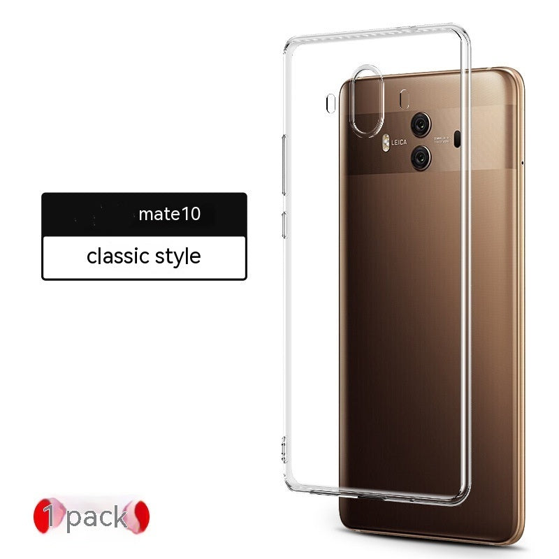 Mate10 Transparent Soft Silicone Phone Case