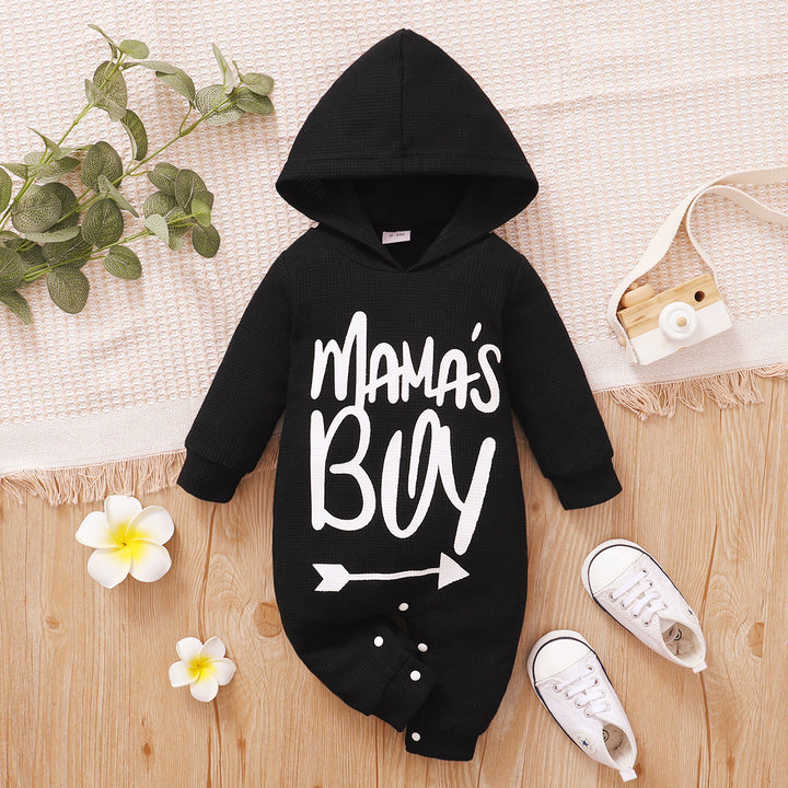 Tong Qiu Baby Long Sleeve Printed One Piece Creeper