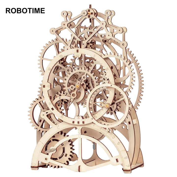 RoboTime Rokr Pendul Clock 170 PCS 3d Puzzle Puzzle Jucării JITS BOLD BLOY BLOYS ASSEMBLY Gifts for Children Adults Dropshipping