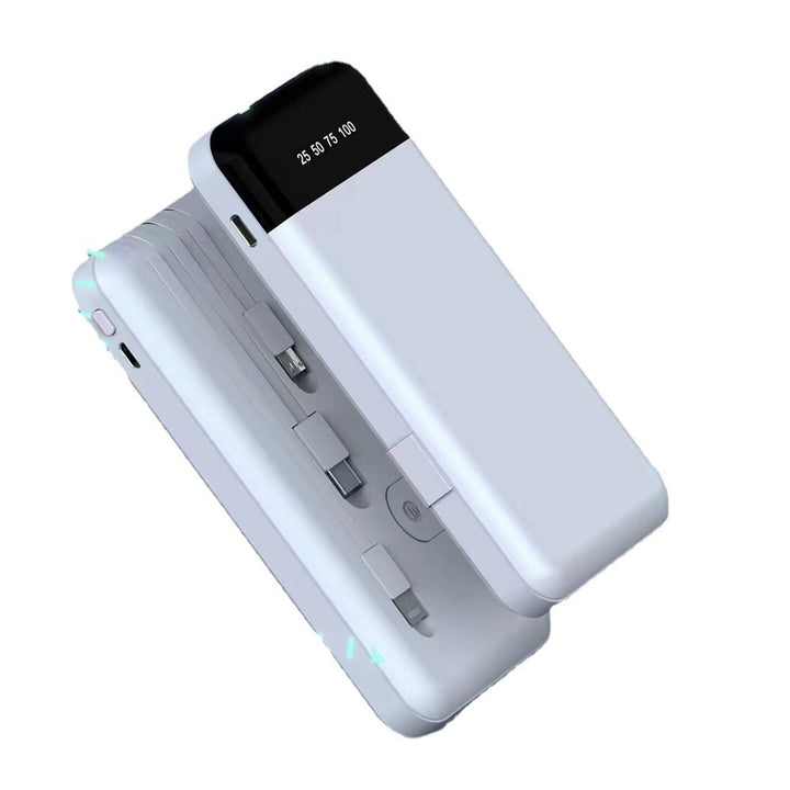 Power Bank One Drag Three cu încărcare rapidă prin cablu