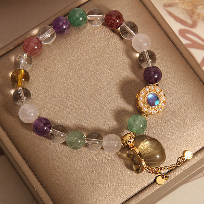 Natural Duobao Crystal Bracelet Special-interest Design