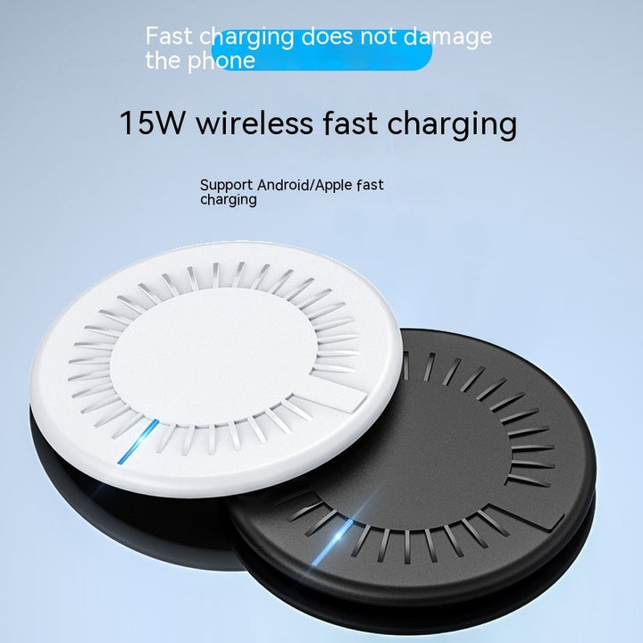 Two-in-one Desktop Wireless Charger Suitable For Mobile Phone Bluetooth Headset