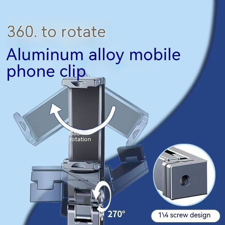 Aliaj de aluminiu Portabil Portabil Clip Foldable Telefon Lazy