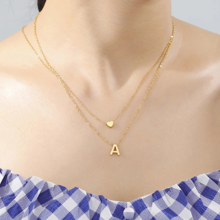 Elegant And Fashionable, Carefully Shaped 26 Letter Necklace