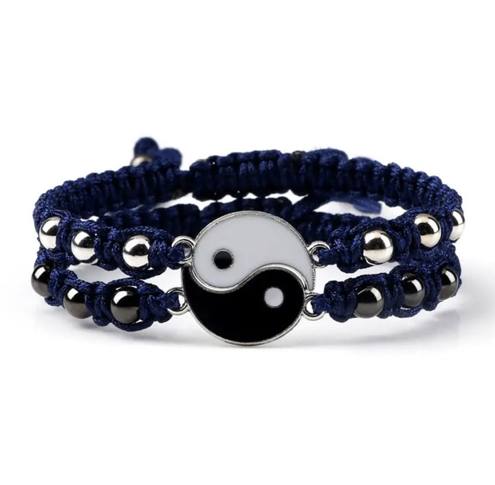 New Magnet Taiji Dragon Totem Yin And Yang Fashion Bracelet