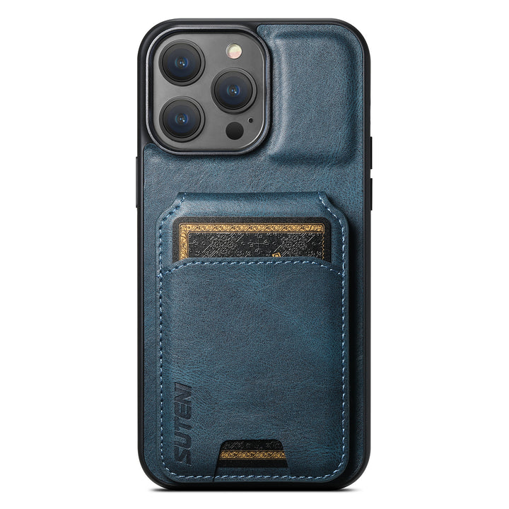 Leather Business Card Phone Case