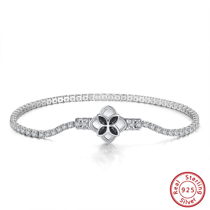 925 silver tennis bracelet