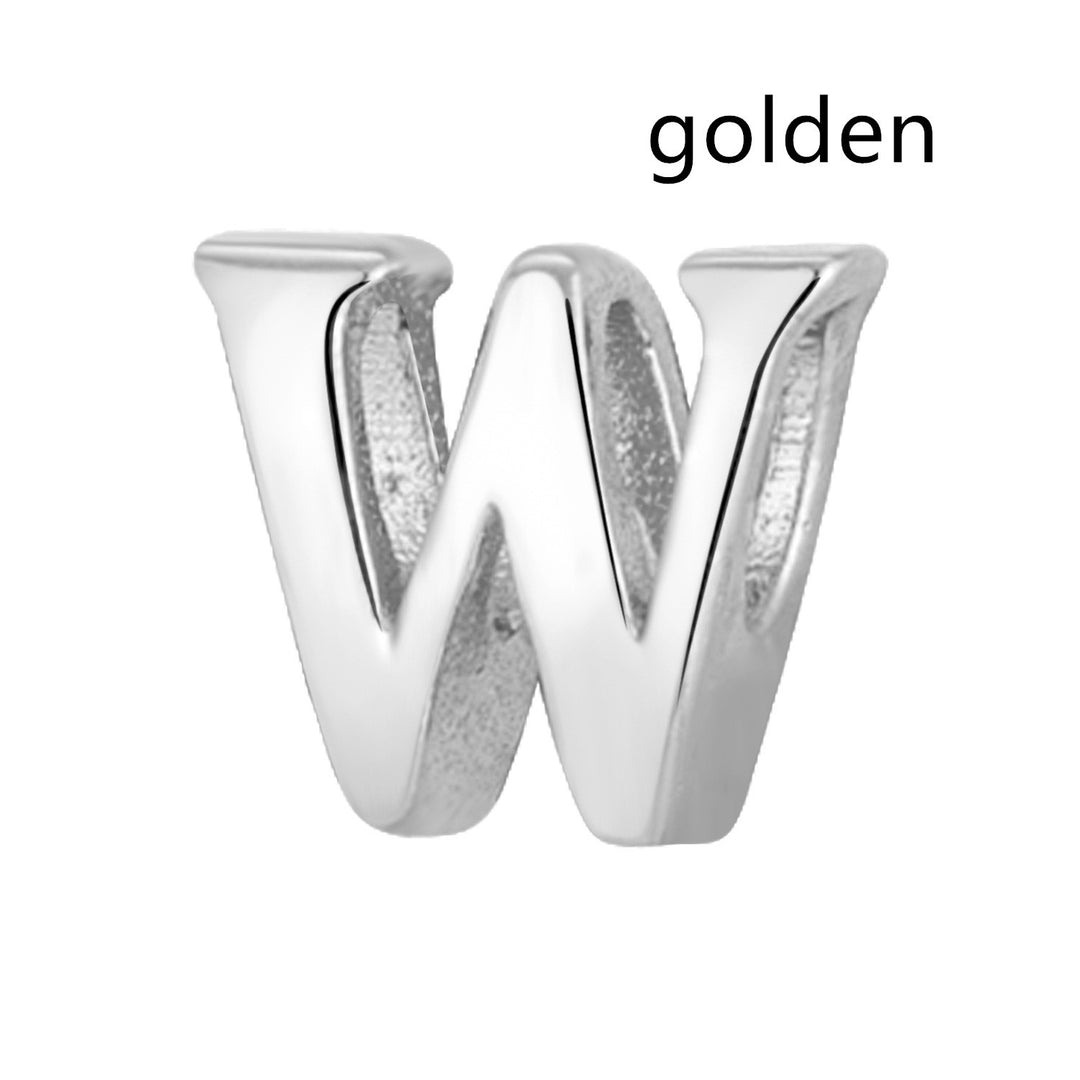 Hollow 26 English Letters Diy Pendant Fashion